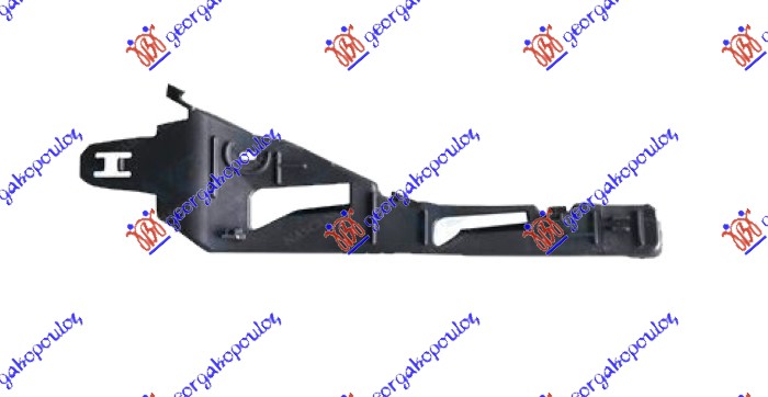 Suport bară față superior exterior plastic