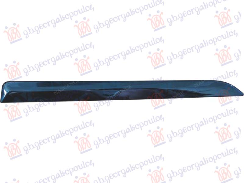 Bandă ornamentală bară spate vopsită negru (SHADOW LINE) (G12 M-SPORT)