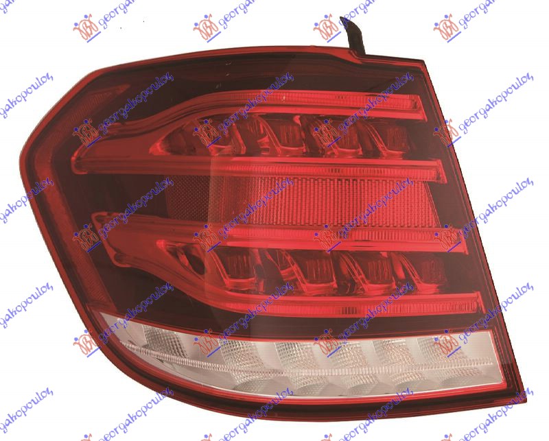 Stop exterior S.W. full LED (bază neagră) (DEPO), poza 1 din 2
