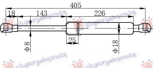 Amortizor haion (405L-420N)