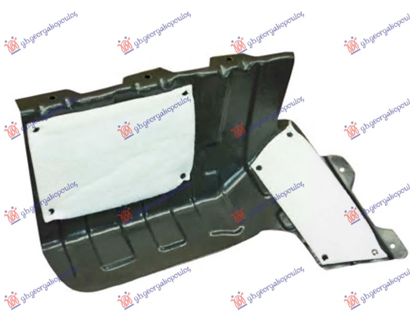 Scut motor din plastic față lateral