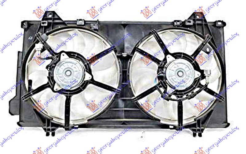 Electroventilator 2.0-2.4 benzină (DOUBLE)