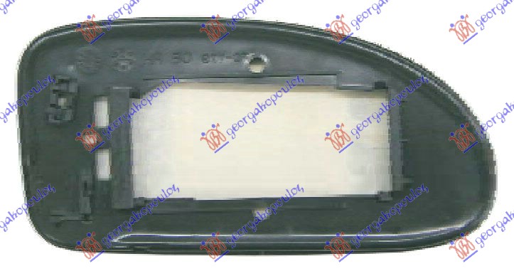 Sticlă oglindă (fixare pătrată) (sticlă convexă)