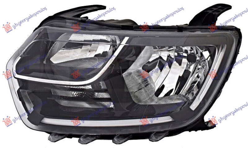 Far (H7/H1) cu LED DRL (TOURKEY)