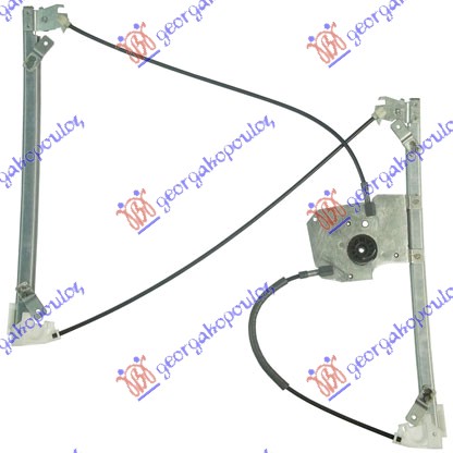 Macara geam față electrică 5D (fără motor) (calitate A)