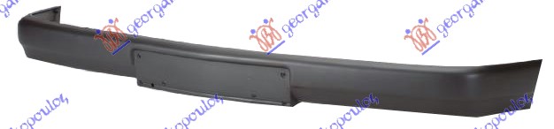 Capac plastic bară față 1990-