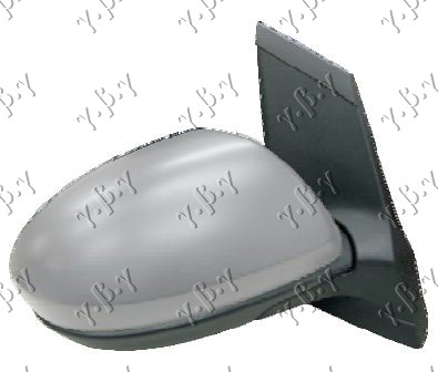 Oglindă electric încălzit grunduit (sticlă convexă)