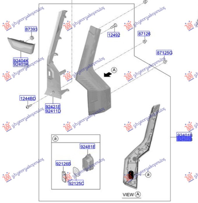 Stop exterior LED (ORIGINAL)