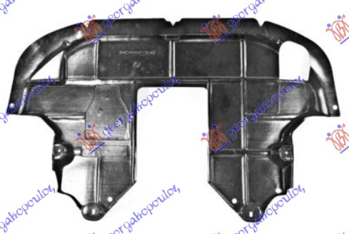 Scut motor din plastic față benzină, poza 1 din 2