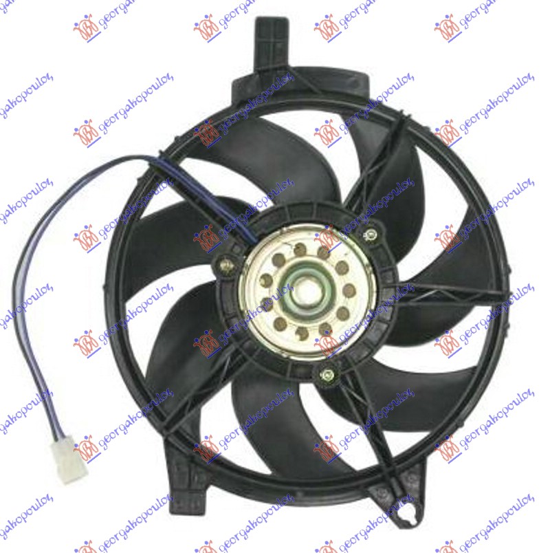 Electroventilator intercooler (290mm)