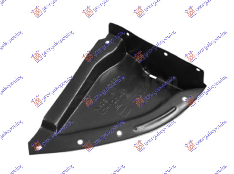 Carenaj aripă interior plastic față (partea inferioară față)