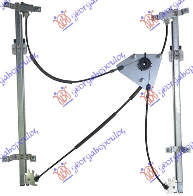 Macara geam față electrică (fără motor) (calitate A)