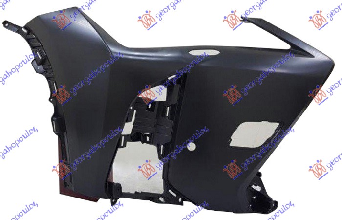 Bară față laterală grunduită (cu 1 PDC și găuri spălătoare faruri) (F-SPORT)