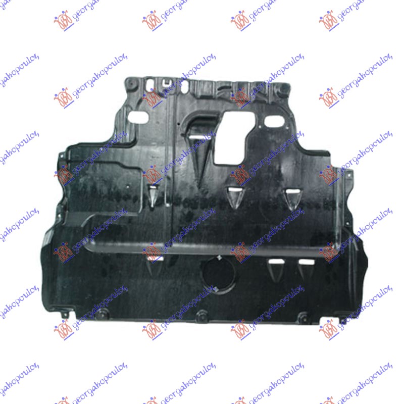 Scut motor din plastic față diesel, poza 1 din 2