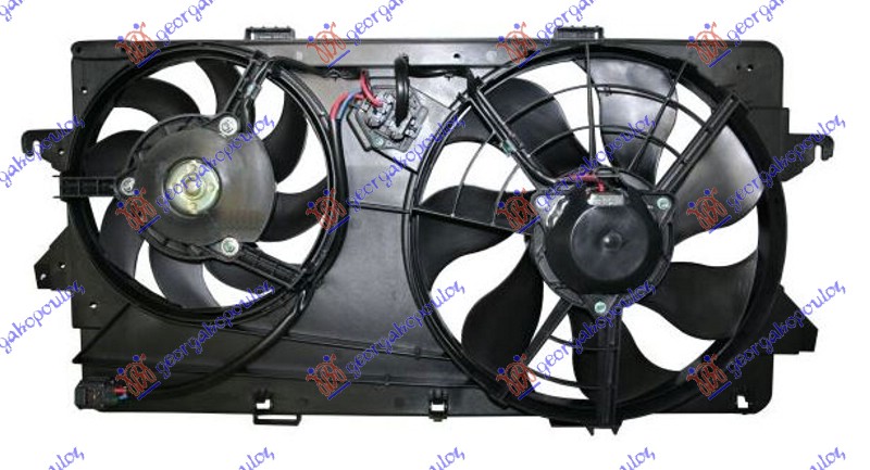 Electroventilator dublu 2.3 benzină - 2.4TD (+A/C)