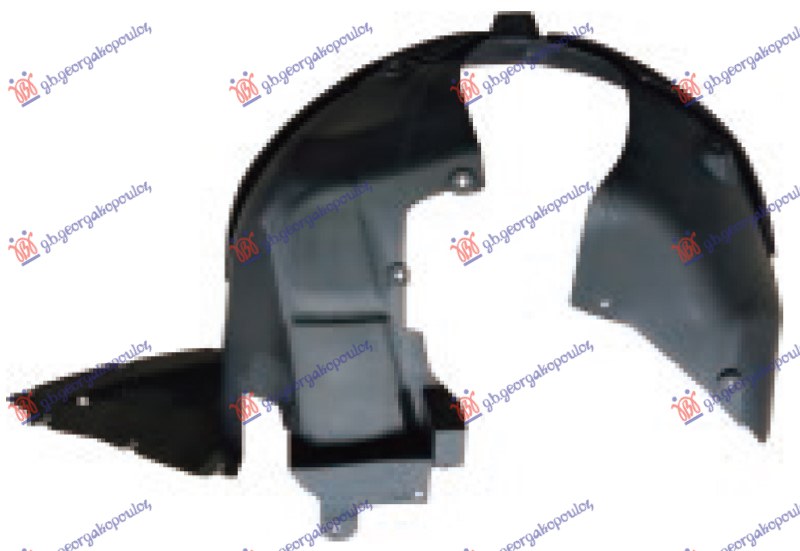 Carenaj aripă interior plastic față