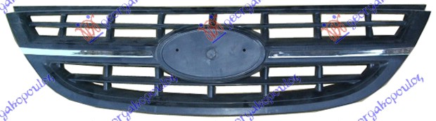 Grilă crom / negru 2006-