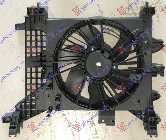 Electroventilator benzină - diesel (385mm)
