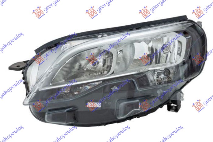 Far electric (H7/H1) (cu motor) (HELLA)
