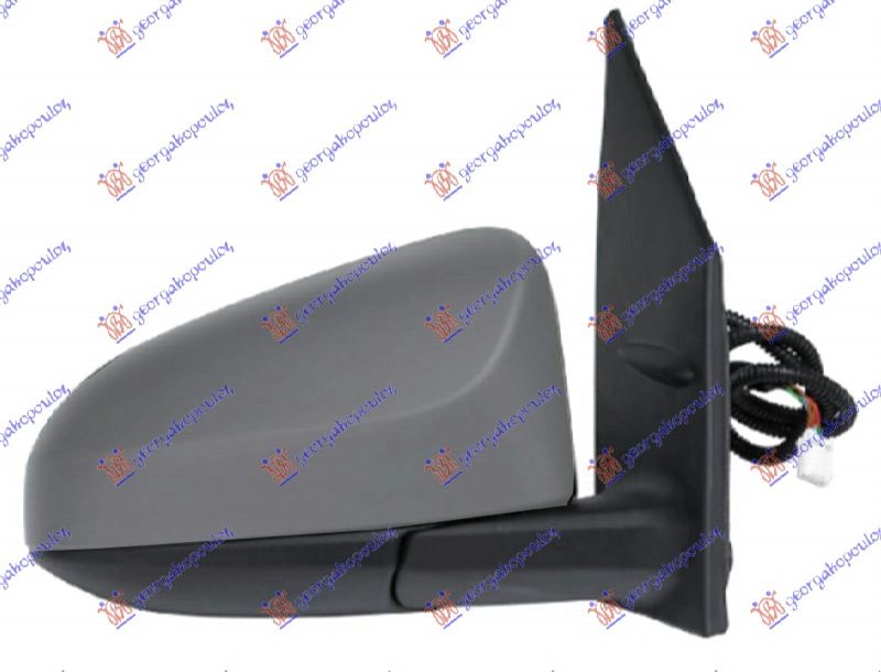 Oglindă electrică încălzită grunduită (5 pini) (calitate A) (sticlă convexă)