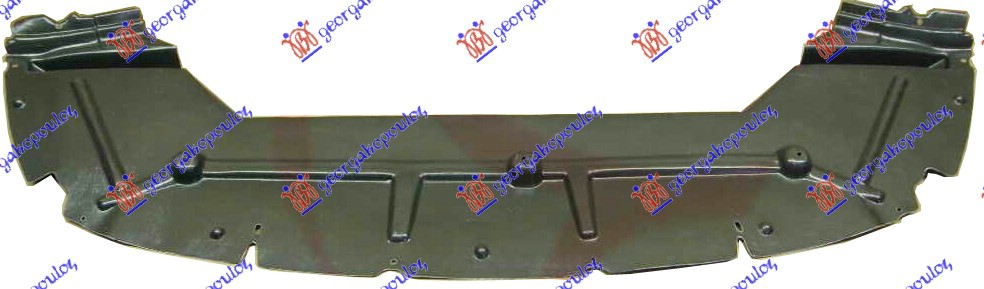 Scut inferior bară față plastic