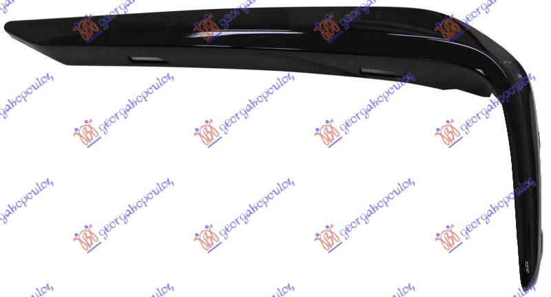 Bandă ornamentală grilă bară față superior negru (M-SPORT), poza 1 din 2