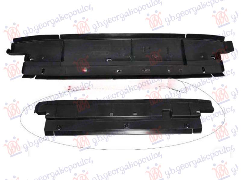 Capac plastic radiator inferior