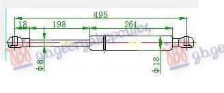 Amortizor haion (494L-490N)
