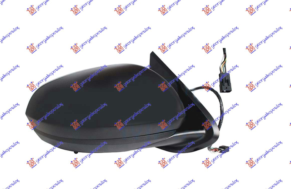 Oglindă electrică încălzită (cu senzor) (7 pin) (sticlă convexă)