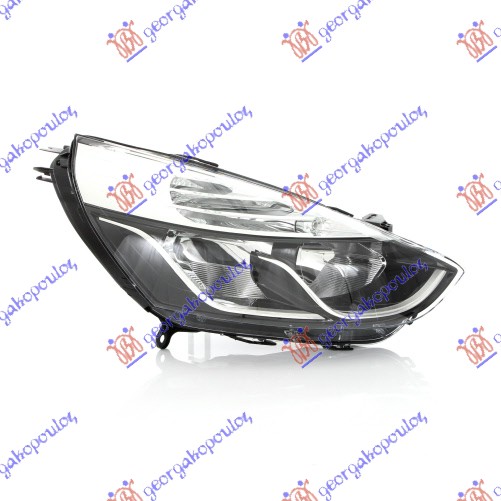 Far electric cu bandă ornamentală cromată (MARELLI)