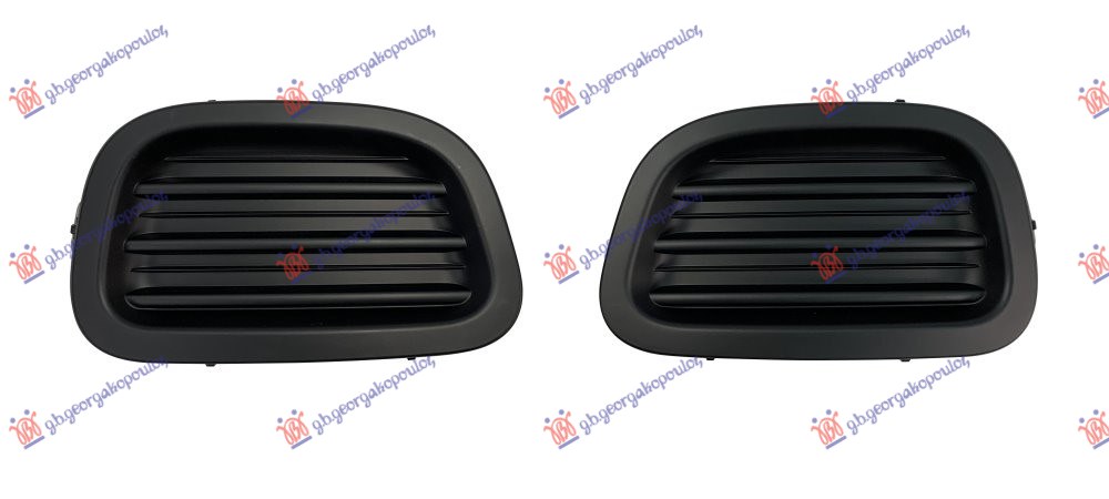 Grilă bară față inferioară (fără găuri proiectoare) (set)