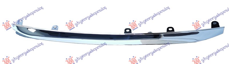 Bandă ornamentală spoiler bară spate cromată (AMG-LINE)
