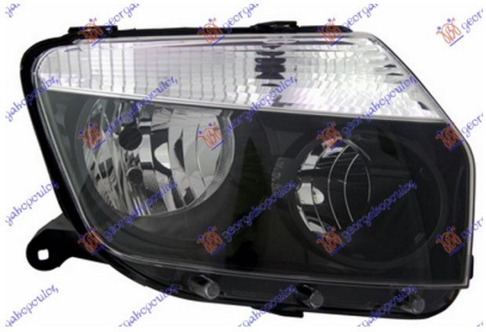 Far manual/electric negru (TYC)