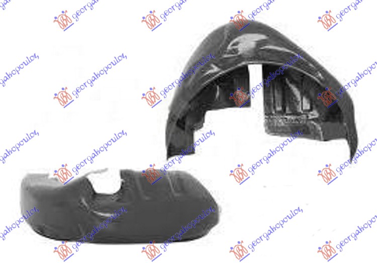 Carenaj aripă spate plastic interior