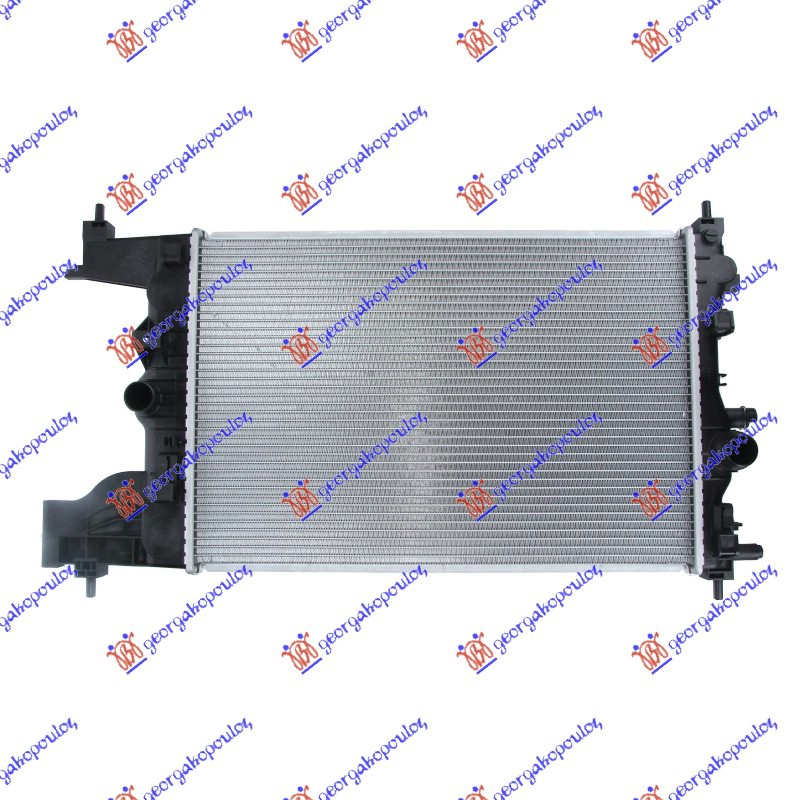 Radiator 1.4-1.6-1.8 petrol manual (580x390) (KOYO)