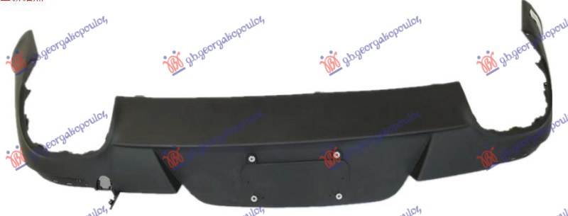Capac bară spate inferior plastic 2013-