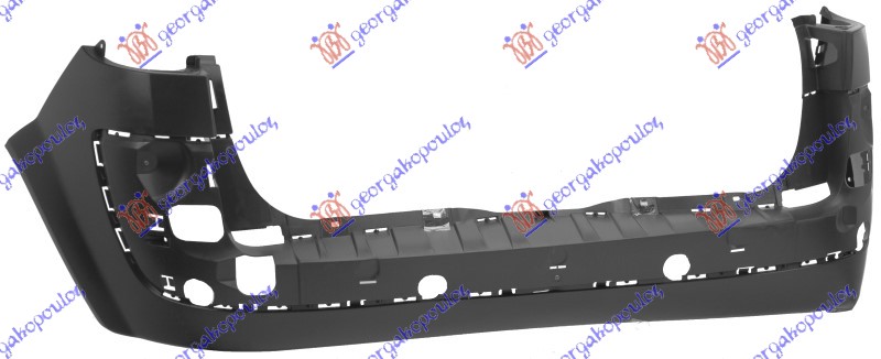 Bară spate grunduită (A QUALITY)