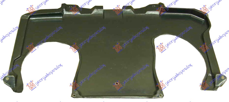 Scut motor spate plastic, poza 1 din 2