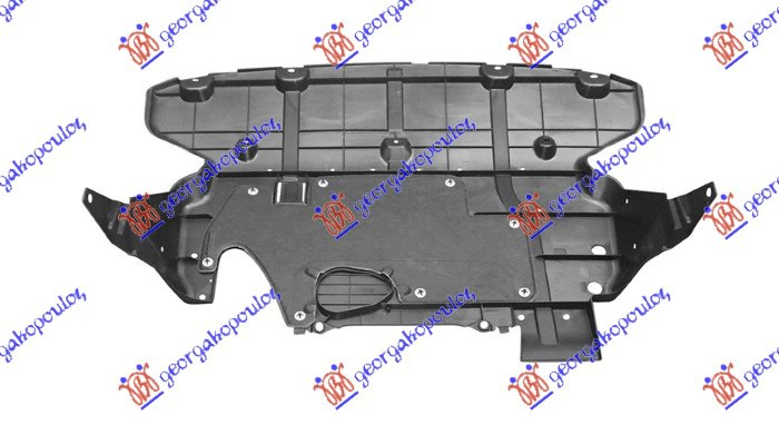Scut motor față plastic